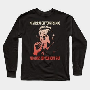 Goodfellas // Vintage Style Design Long Sleeve T-Shirt